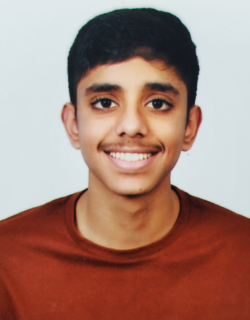 Headshot of Summer Student Tanush Sistla