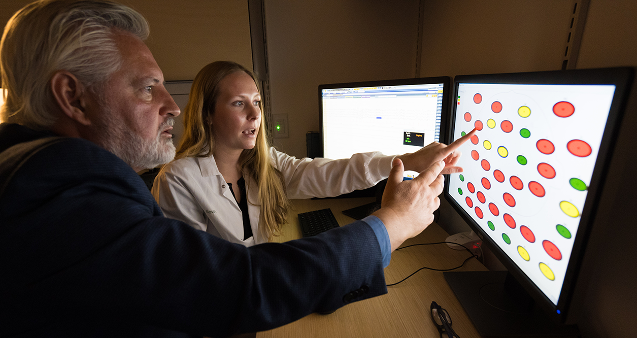 Researchers in the Shea lab study the biological basis behind changes in disease severity across the day and night.