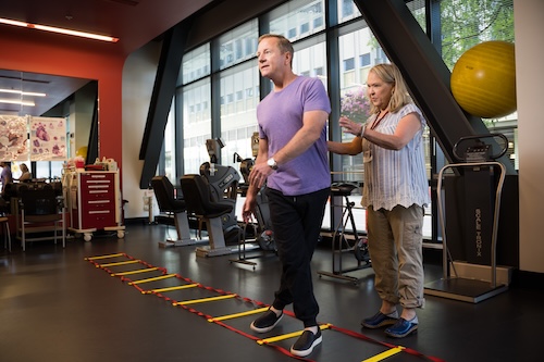 Andrea Serdar, a physical therapist and neurological certified specialist.