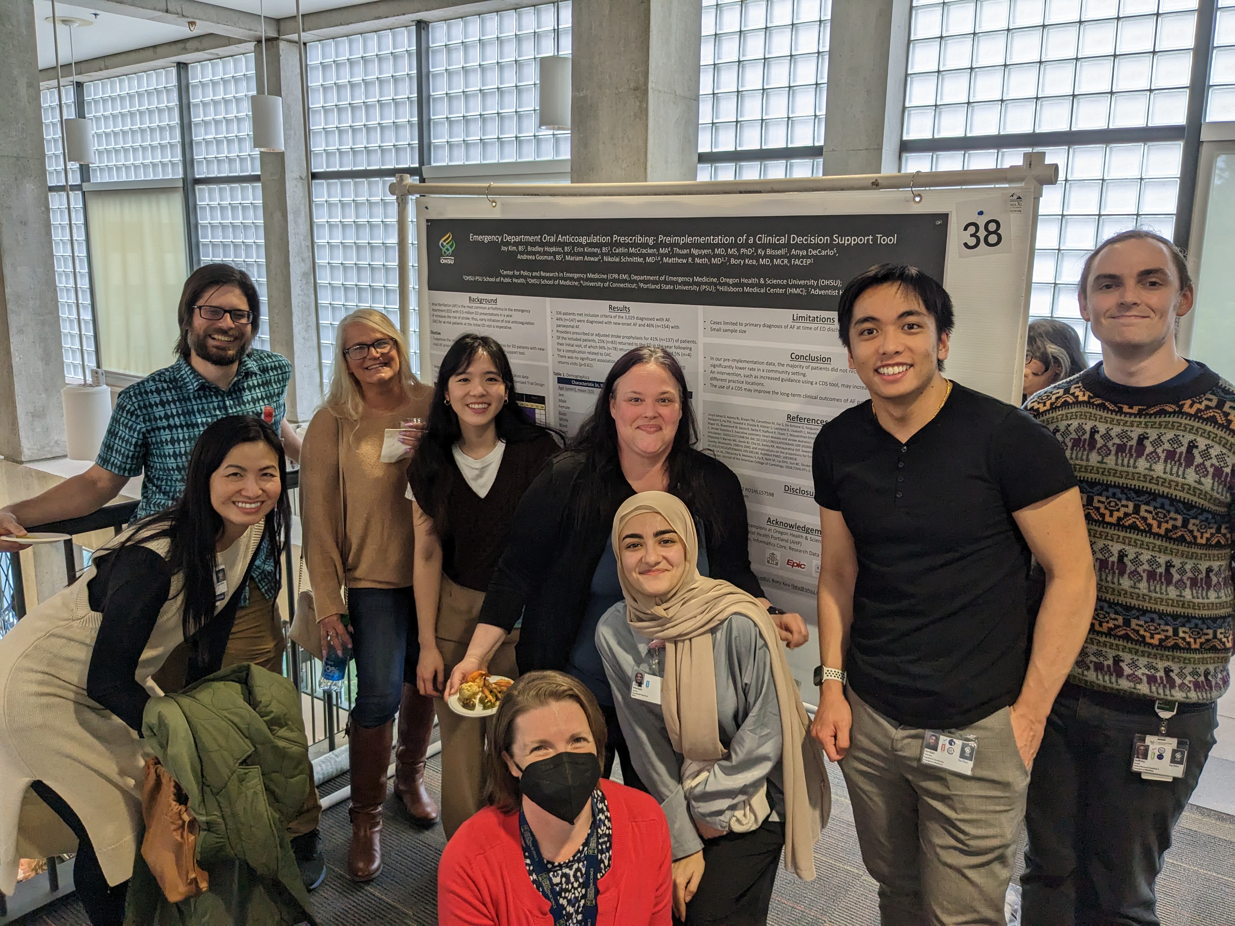 Research Team at Research Week event