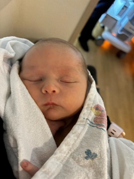 Baby Max asleep!
