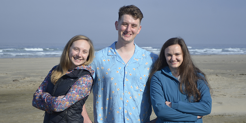 Doernbecher chief residents: Austen Yeager, Boone Rhinehart and Laura McWhirter