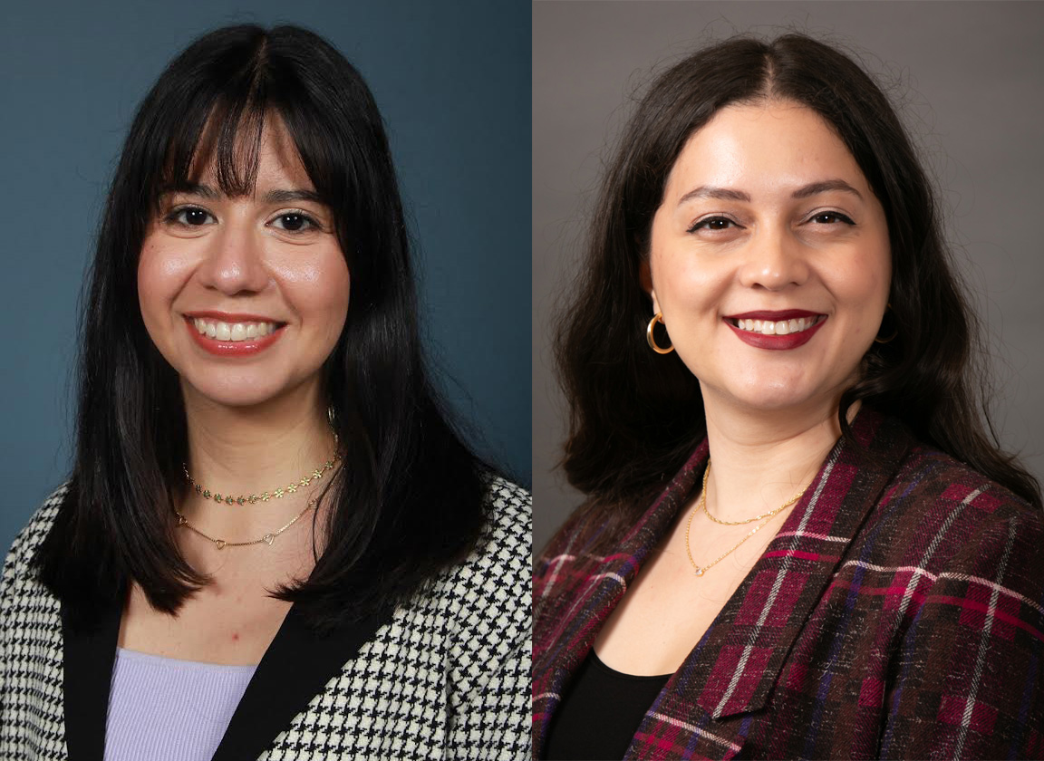 Tania Miramontes (left) and Yessica Santana Agreda (right)