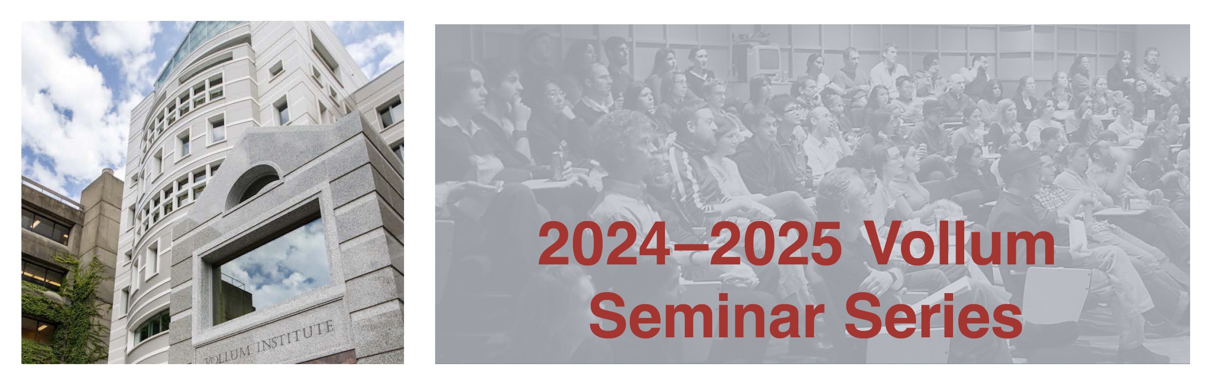 2024-2025 Vollum Seminar Series