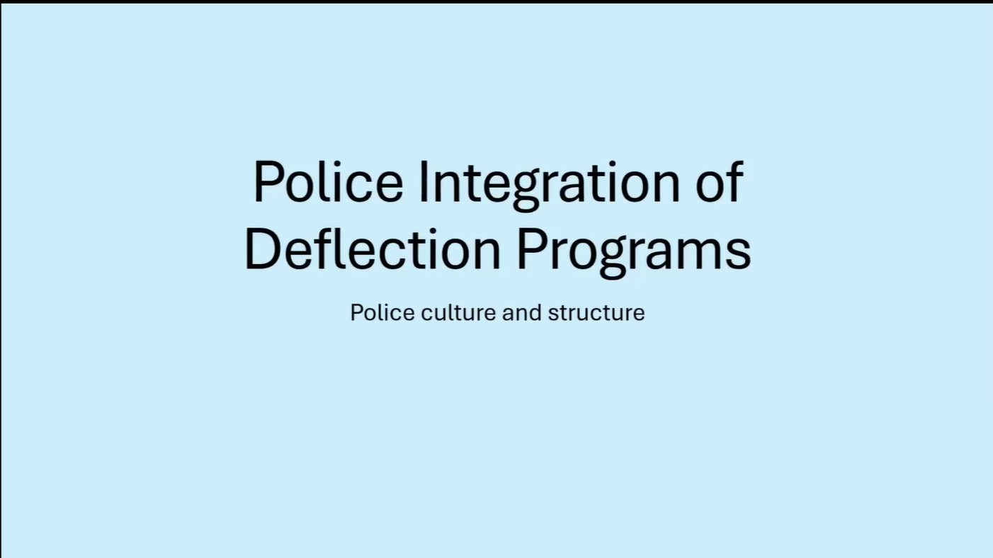 Slide from presentation