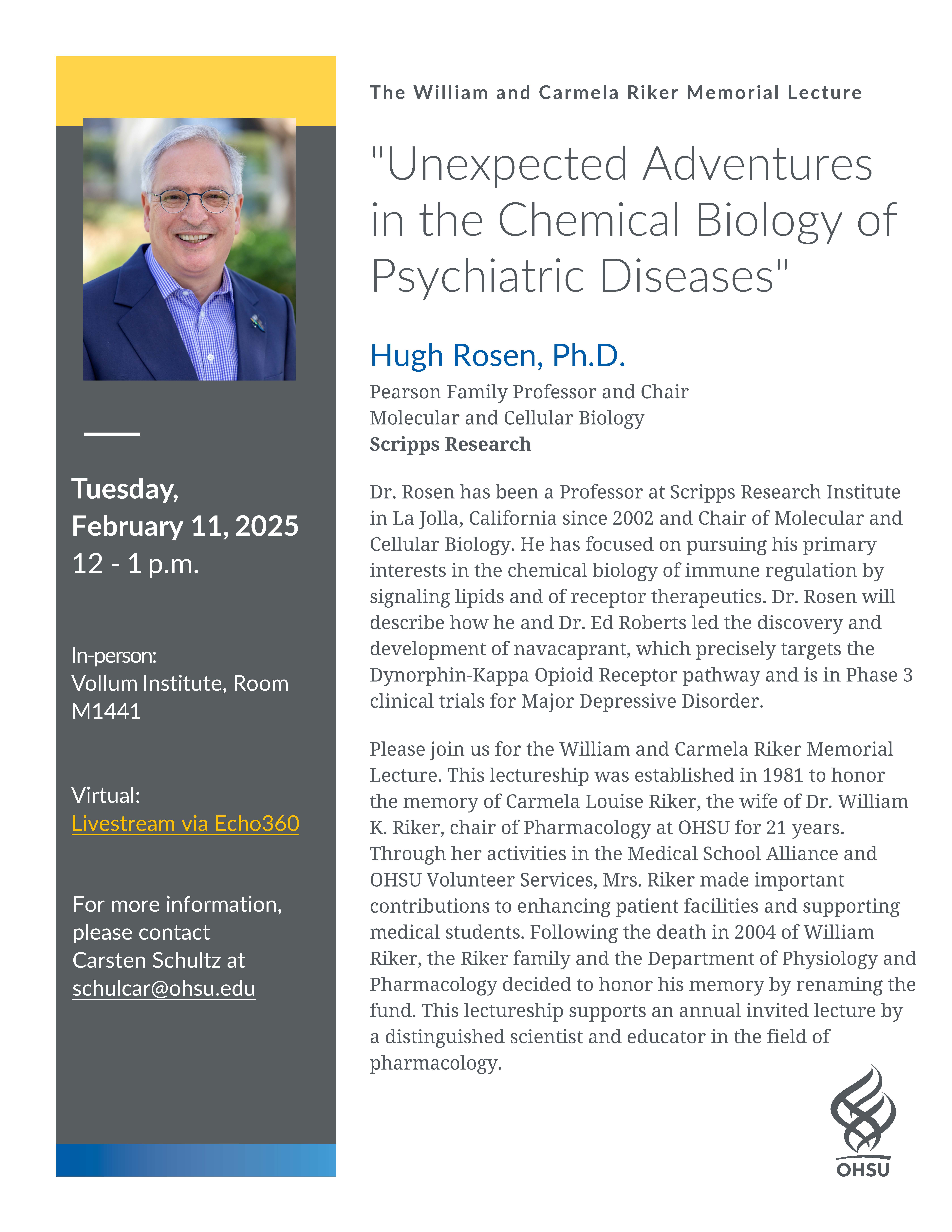 2024 Riker Lecture