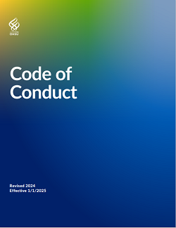 OHSU Code of Conduct cover