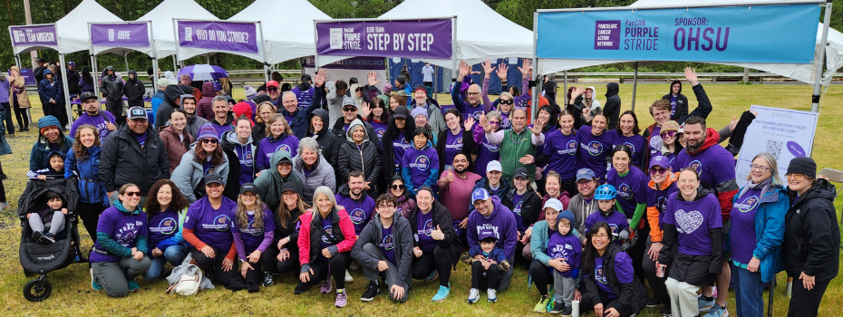 Team 博彩网站 at PurpleStride at the Portland International Raceway, April 29, 2024