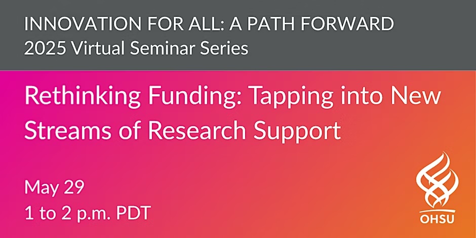 Rethinking Funding Tapping into New Streams of Research Support